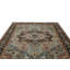 Tapis gris en laine noué à la main 10 pi 1 po x 14 pi 1 po-548642204-548642210