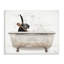«Happy Labrador in Rustic Bubble Bath», art mural sur toile tendue XXL par Lori Deiter-69513690-69513692