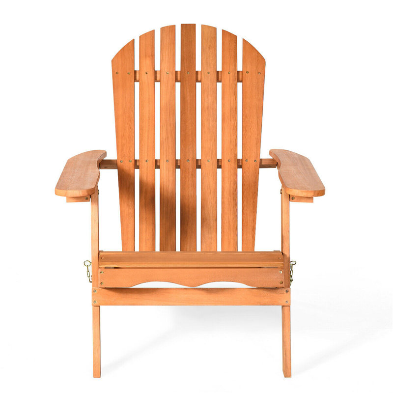 Chaise Adirondack pliante en bois massif Citadel