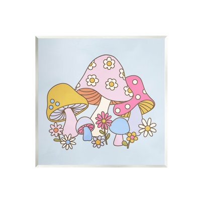 Champignons à motif Groovy par Victoria Barnes