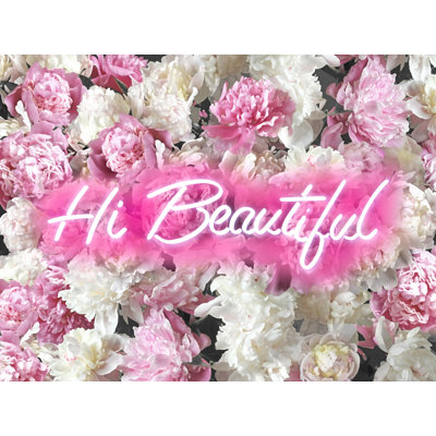 " Hi Beautiful Neon "
