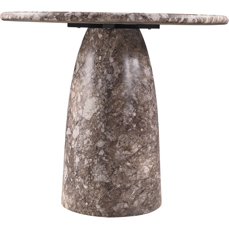 Table de bar Coserza, H 42 po x L 42 po x l 42 po, Brun