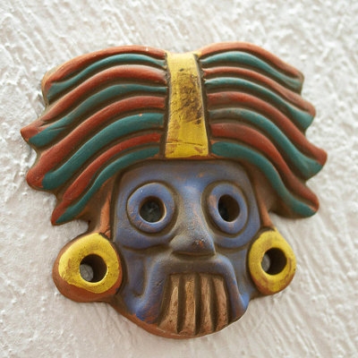 Plaque murale en céramique « his who makes things » de Dakota Fields