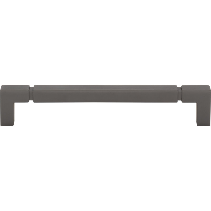 Langston Bar Pull, Ash Gray, 6 5/16" Center To Center
