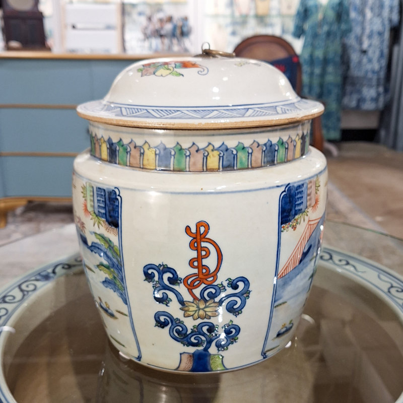 Pot à gingembre en porcelaine fait à la main