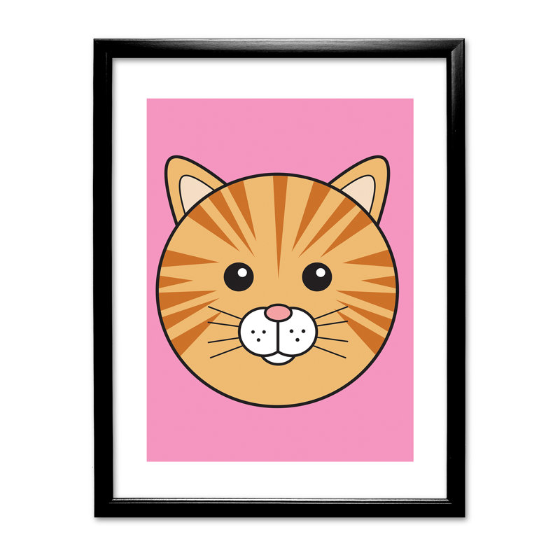 Single Picture Frame Print, Black