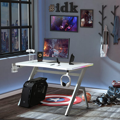 Dalessandro Metal Base Computer Desk