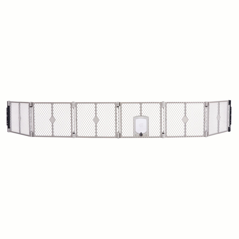 PETYARD PASSAGE BARRIER WITH WALL MOUNT KIT