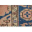 Tapis Oushak rétro en laine de petite taille pour salle de bain - Accent orange turc antique