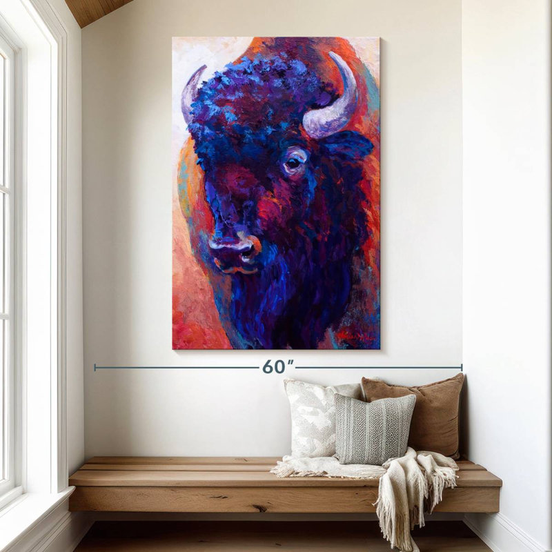 Brampt Thunderhorse, 51" H x 34" W