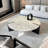 Modern simple round marble coffee table-105343666-105343669