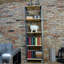 Bradbury 195cm H Iron Etagere Bookcase-142463577-178544710