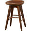 Tabouret de bar et de comptoir pivotant en bois massif Basnti-449026045-449026046