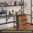 Loft Bed with L-Shaped Desk, Charging Station