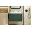 Meuble-lavabo mural 30 po avec lavabo en résine, armoire de rangement flottante avec 2 tiroirs, armoire de salle de bain en bois massif-111123645