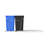 Rev-A-Shelf Double Pullout Trash Cans 27 qt. for Kitchen-88568344-112965384
