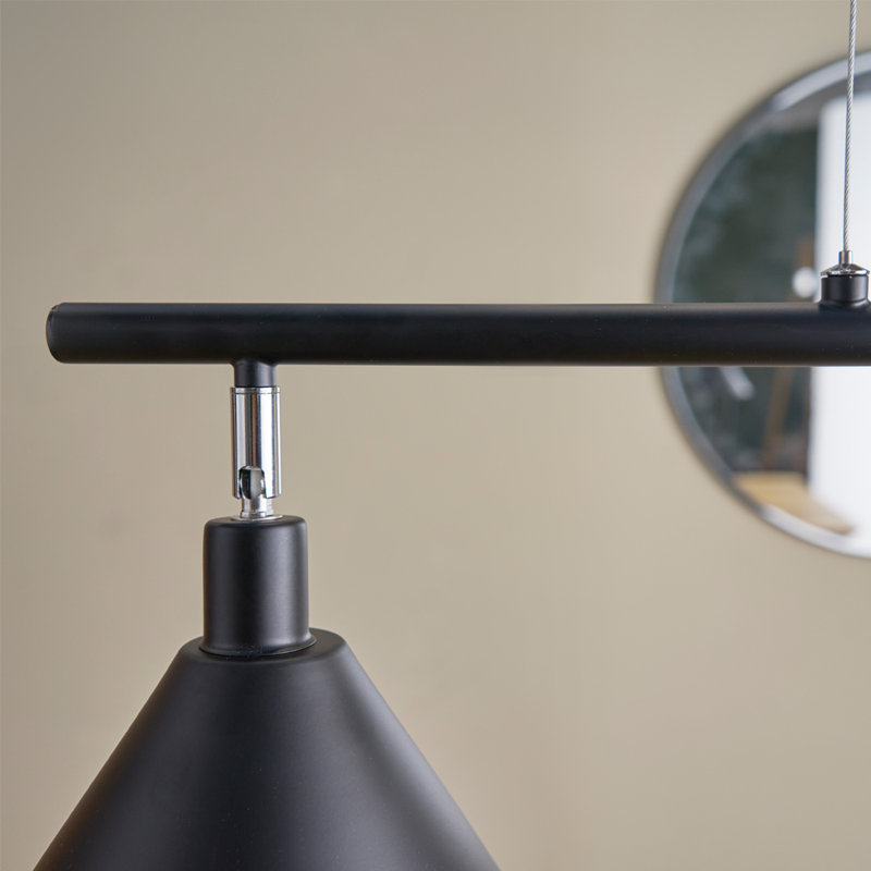 Westford 3 - Light Black Pendant