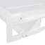 Lit escamotable double pleine grandeur avec placard, tiroirs et tablettes, blanc-443331662-443331663