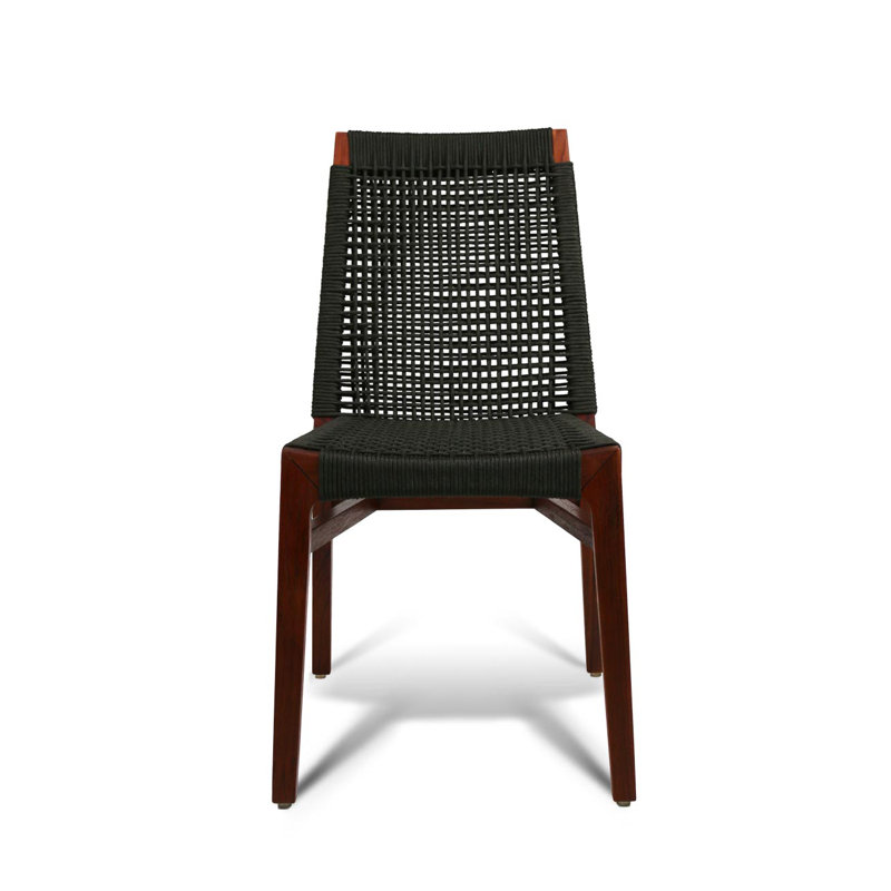 Chaise d'appoint Lure, Gris anthracite