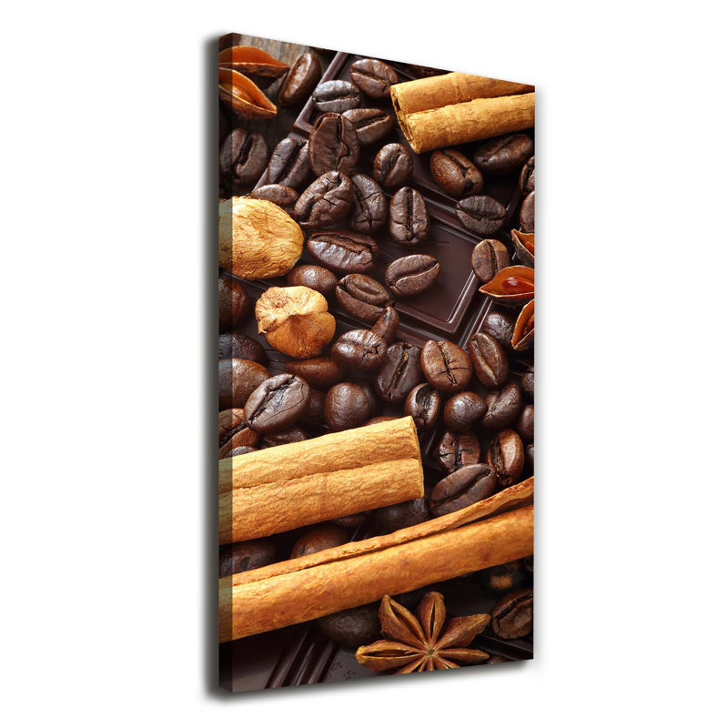 Dark Chocolate - Wrapped Canvas Print
