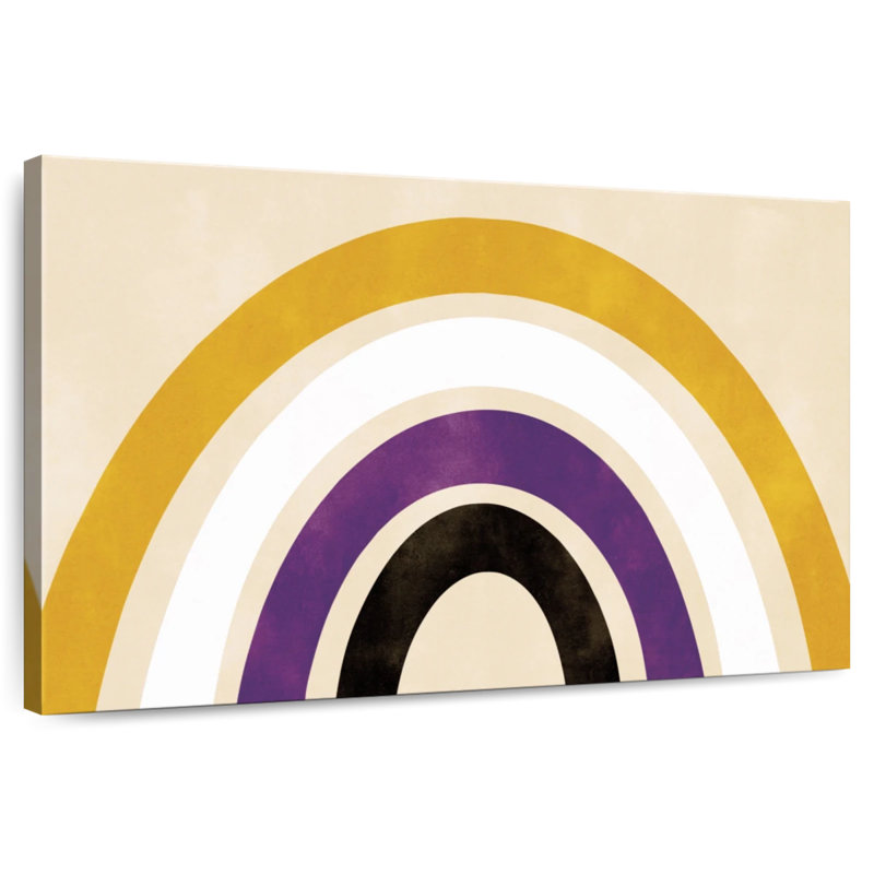 Couleurs non binaires arc-en-ciel, H 26 po x l 39 po
