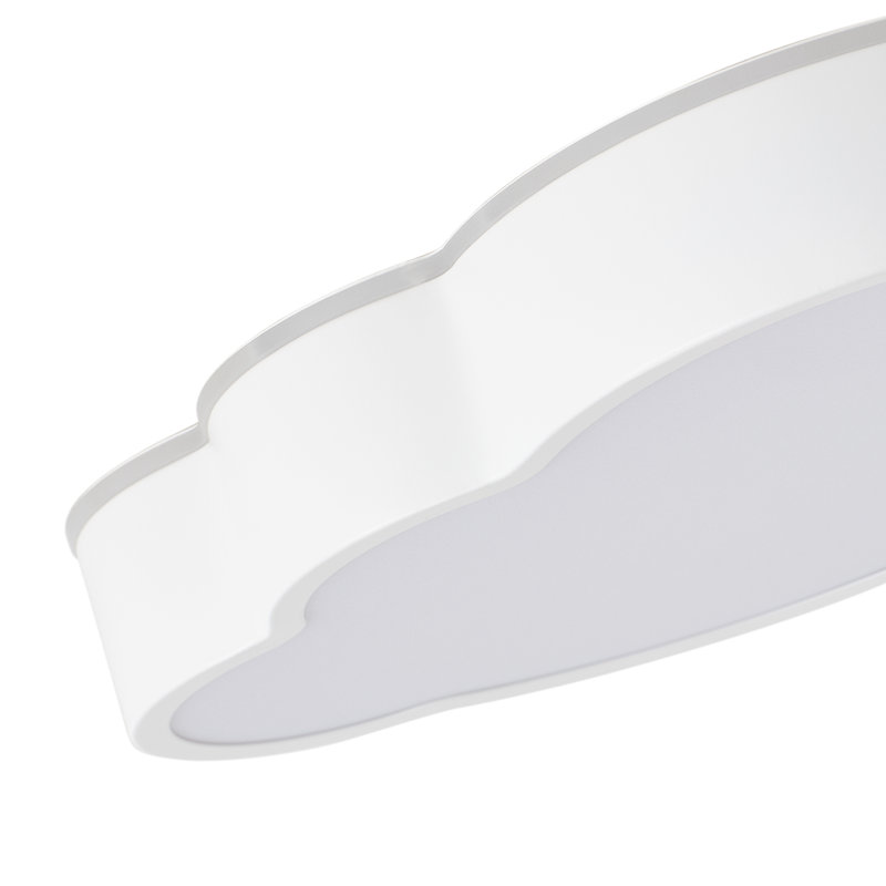1-Cloud shaped white LED dimmable ceiling light