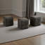 Repose-pieds en velours côtelé Classic Classic-1172960003