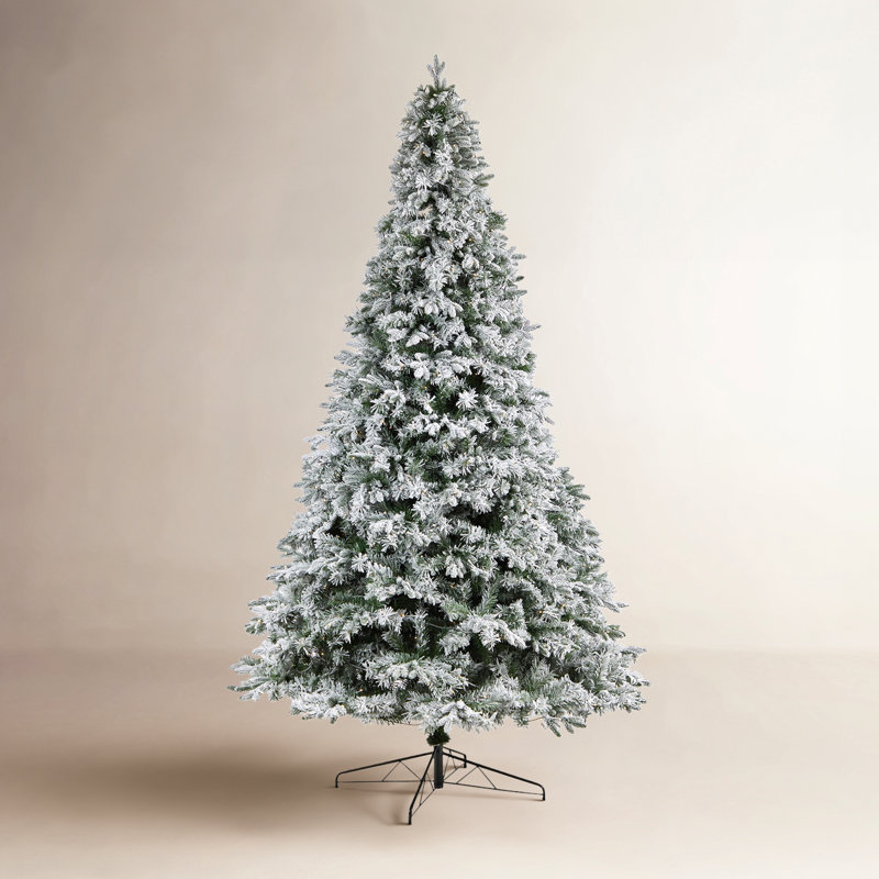 Lighted Artificial Christmas Tree, 10' H