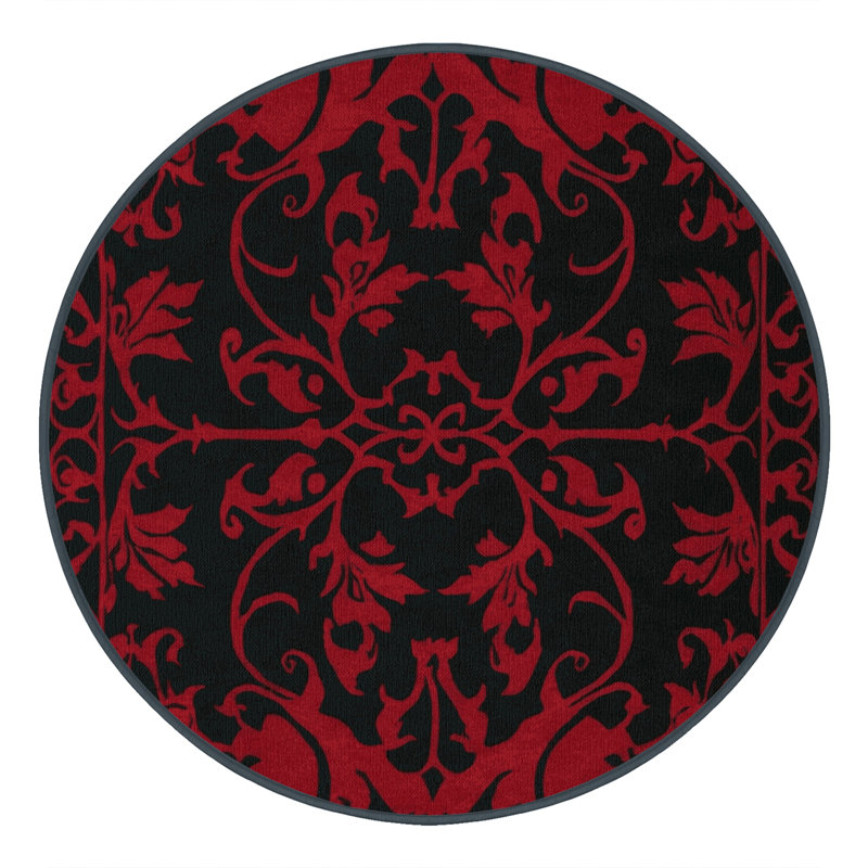 Luminary Blossom Rug, Round 3'