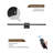 Dimmable Cordless LED Wall Sconce with Remote - Aluminum Battery Operated​-929894451-929894463