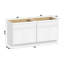 78" Double Bathroom Vanity Base Only-106891071