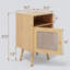 Table de chevet Kunkle en brun