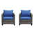 Coussin bleu marine est en rupture de stock