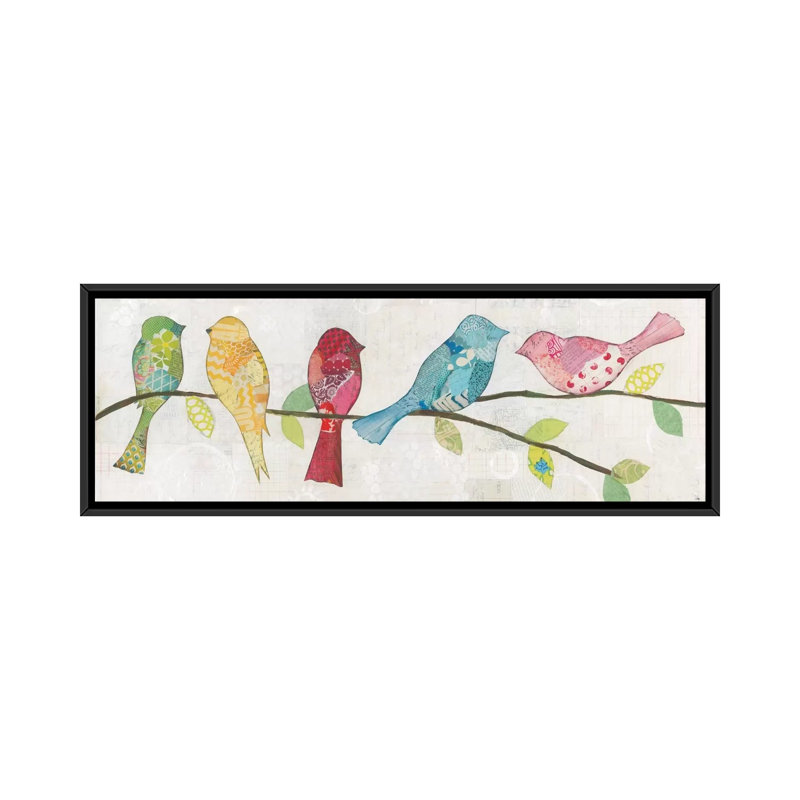 «Catching Up I», impression sur toile, H 12 po x l 36 po x P 1,5 po, Toile avec cadre noir