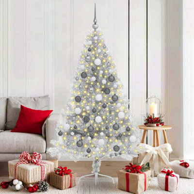 Artificial Pre-lit Christmas Tree PVC