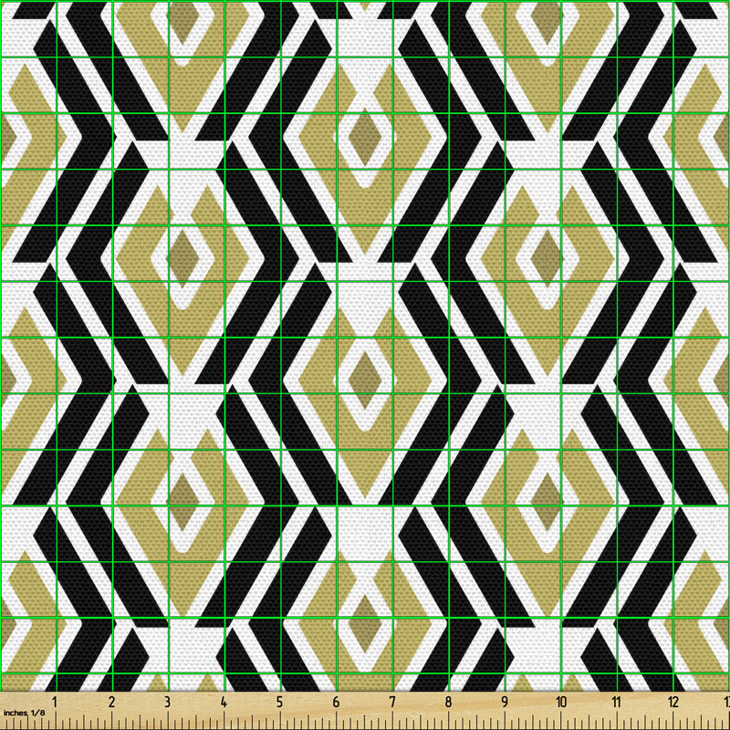 Chaundra Geometric with Rhombuses Multi-Purpose Fabric