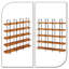 Bibliothèque sur pied à 5 niveaux Shanon-1628496432