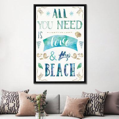 " Love And The Beach I " by Jess Aiken