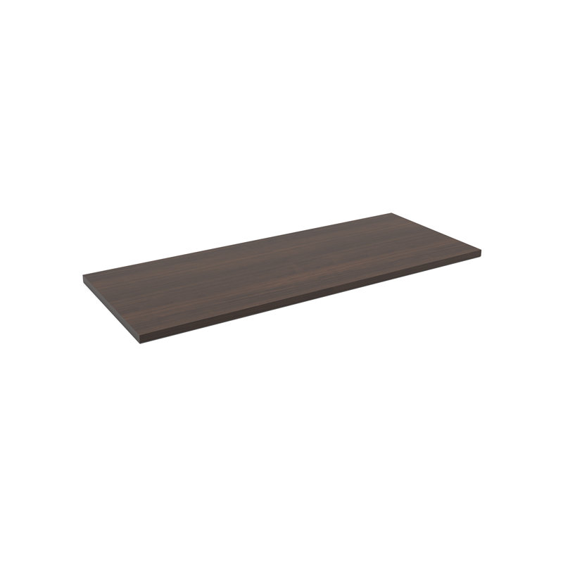 JURNI Multi-Purpose Table With T-Leg And Casters, 29.5" H x 60" L x 24" W, Columbian Walnut