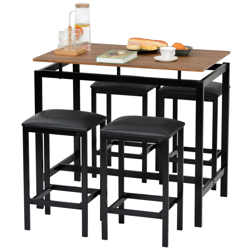 Odaniel Dining Set with 4 Chairs