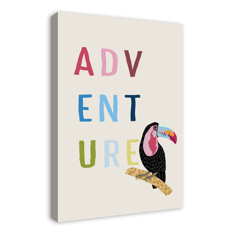 Art d'aventure sur toile, H 30 po x l 20 po x P 1,25 po