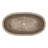 Avalon NativeStone Concrete Freestanding Oval Soaking Bathtub-99186222-113449338