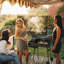 36.6'' Barrel Charcoal Grill With Offset Smoker