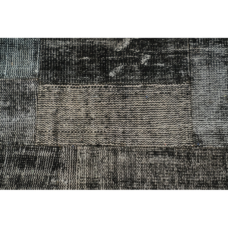 Geometric Patchwork Distressed Area Rug 8x10