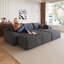Canapé modulaire 95 "avec 2 repose-pieds Cloud-2117394273