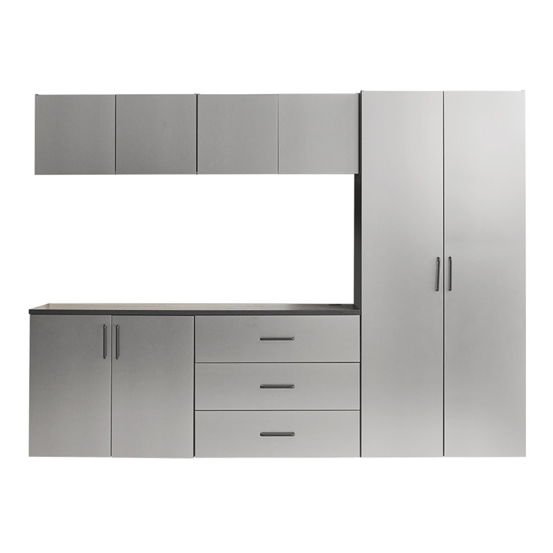 Astro Series 96 In. W X 79 In. H X 20 In. D Garage Cabinet Set B (6-Piece)