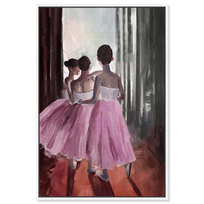 Art rétro, petites filles ballerines par Art Remedy