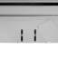 Smoker 80cm with galvanized steel glass