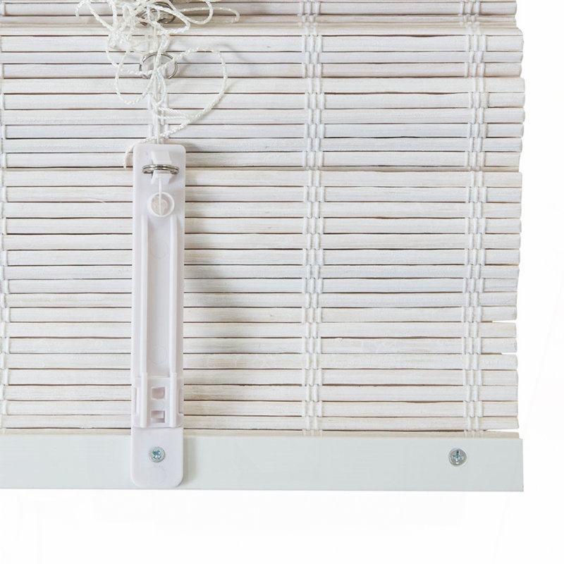 Light Filtering Roman Shade 64"L, Curtains, Living Room Curtains, Window Curtains, Bedroom Curtains, White