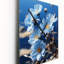Fleurs, marguerite céleste - horloge murale moderne florale-1209586225